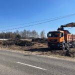 23.03.2022. Suków. Miejsce, w którym powstanie dworzec autobusowy / Wiktor Taszłow / Radio Kielce