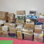 02.03.2022 Lwów. Przekazanie pomocy z Piekoszowa dla lwowskiej parafii św. Jana Pawła II / Paweł Malicki