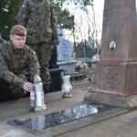 28.02.2022. Terytorialsi odwiedzają miejsca związane z żołnierzami niezłomnymi / ŚBOT