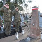28.02.2022. Terytorialsi odwiedzają miejsca związane z żołnierzami niezłomnymi / ŚBOT