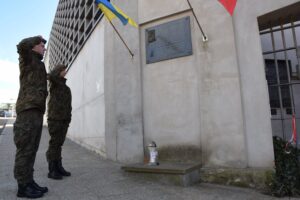 28.02.2022. Terytorialsi odwiedzają miejsca związane z żołnierzami niezłomnymi / ŚBOT