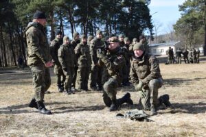 13.03.2022. Kielce. Specjalistyczne szkolenie terytorialsów / ŚBOT