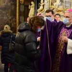 02.03.2022. Sandomierz. Bazylika katedralna. Środa popielcowa. Msza święta. Na zdjęciu:Krzysztof Nitkiewicz -  biskup sandomierski / ks. Grzegorz Słodkowski