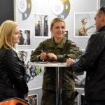 08.03.2022 Kielce. Kobiety w mundurach. 10. Świętokrzyska Brygada Obrony Terytorialnej / ppor. Daniel Woś / ŚBOT