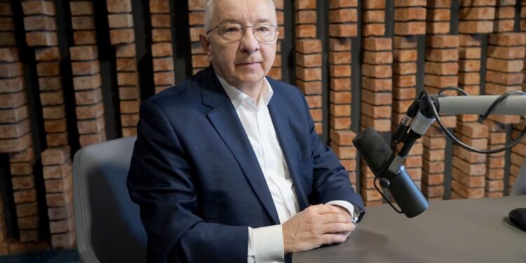 11.03.2022. Radio Kielce. Rozmowa Dnia. Na zdjęciu: Krzysztof Lipiec - prezes świętokrzyskich struktur PiS / Piotr Kwaśniewski / Radio Kielce