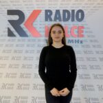 20.03.2022. Radio Kielce. Spodziewany Gość. Na zdjęciu: Weronika Adamenko / Piotr Kwaśniewski / Radio Kielce