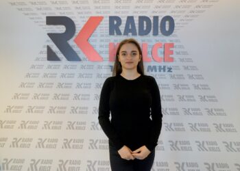 20.03.2022. Radio Kielce. Spodziewany Gość. Na zdjęciu: Weronika Adamenko / Piotr Kwaśniewski / Radio Kielce