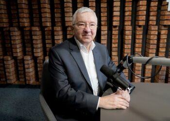 21.03.2022. Radio Kielce. Rozmowa Dnia. Na zdjęciu: Krzysztof Lipiec - prezes świętokrzyskich struktur PiS / Piotr Kwaśniewski / Radio Kielce