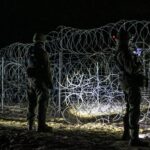 23.03.2022. Granica polsko-białoruska. Patrole Wojska Polskiego / 16 Dywizja Zmechanizowana