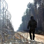 23.03.2022. Granica polsko-białoruska. Patrole Wojska Polskiego / 16 Dywizja Zmechanizowana