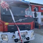 13.03.2022. Osiny. Przekazanie do użytku nowego wozu strażackiego i wyremontowanej remizy / Anna Głąb / Radio Kielce