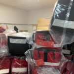 04.03.2022. Starachowice. Transport środków medycznych dla szpitala we Lwowie / Anna Głąb / Radio Kielce