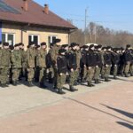 19.03.2022. Suchedniów. Odsłonięcie  pomnika płk. Łukasza Cieplińskiego „Pług” / Anna Głąb / Radio Kielce