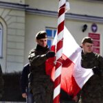 27.03.2022. Chęciny. Przysięga żołnierzy 10. Świętokrzyskiej Brygady Obrony Terytorialnej / Jarosław Kubalski / Radio Kielce