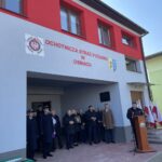 13.03.2022. Osiny. Przekazanie do użytku nowego wozu strażackiego i wyremontowanej remizy / Anna Głąb / Radio Kielce