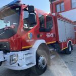 13.03.2022. Osiny. Przekazanie do użytku nowego wozu strażackiego i wyremontowanej remizy / Anna Głąb / Radio Kielce