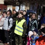 27.03.2022. Chęciny. Przysięga żołnierzy 10. Świętokrzyskiej Brygady Obrony Terytorialnej / Jarosław Kubalski / Radio Kielce