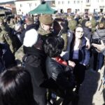 27.03.2022. Chęciny. Przysięga żołnierzy 10. Świętokrzyskiej Brygady Obrony Terytorialnej / Jarosław Kubalski / Radio Kielce