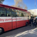 01.03.2022. Kielce. Zespół Szkół Elektrycznych. Akcja oddawania krwi / Iwona Murawska / Radio Kielce