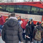 01.03.2022. Kielce. Zespół Szkół Elektrycznych. Akcja oddawania krwi / Iwona Murawska / Radio Kielce