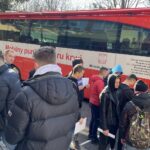 01.03.2022. Kielce. Zespół Szkół Elektrycznych. Akcja oddawania krwi / Iwona Murawska / Radio Kielce