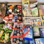 06.03.2022. Kielce. Dom Środowisk Twórczych. Zbiórka darów dla mieszkańców Ukrainy / Iwona Murawska / Radio Kielce