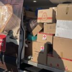 15.03.2022. Kielce. Transport darów od Caritas Diecezji Kieleckiej / Iwona Murawska / Radio Kielce