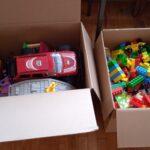 10.03.2022. Skalbmierz. Zespół Placówek Oświatowych włączył się w pomoc dla uchodźców z Ukrainy / Anna Surówka