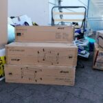 11.03.2022. Kazimierza Wielka. Transport humanitarny / Marta Gajda-Kruk / Radio Kielce