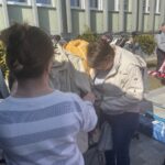 24.03.2022. Kielce. Świętokrzyski Urząd Wojewódzki. Punkt pomocy rzeczowej dla uchodźców z Ukrainy / Iwona Murawska / Radio Kielce