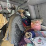 24.03.2022. Kielce. Świętokrzyski Urząd Wojewódzki. Punkt pomocy rzeczowej dla uchodźców z Ukrainy / Iwona Murawska / Radio Kielce