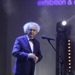 18.03.2022. Kielce. Targi Kielce. Uroczysta gala wręczenia Pucharu Ministra Rolnictwa i Rozwoju Wsi oraz wyróżnień i Złotych Medali Targów Agrotech 2022. Na zdjęciu Andrzej Mochoń - prezes Targów Kielce / Jarosław Kubalski / Radio Kielce