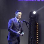 18.03.2022. Kielce. Targi Kielce. Uroczysta gala wręczenia Pucharu Ministra Rolnictwa i Rozwoju Wsi oraz wyróżnień i Złotych Medali Targów Agrotech 2022. Krzysztof Cieciura - podsekretarz stanu w Ministerstwie Rolnictwa i Rozwoju Wsi / Jarosław Kubalski / Radio Kielce