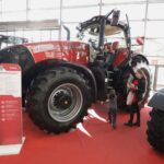 18.03.2022. Targi Kielce. Najciekawszy sprzęt wyróżniony Złotymi Medalami Targów Kielce na wystawie AGROTECH 2022.Na zdjęciu: ciągnik Magnum ASF Connect / Jarosław Kubalski / Radio Kielce