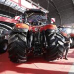 18.03.2022. Targi Kielce. Najciekawszy sprzęt wyróżniony Złotymi Medalami Targów Kielce na wystawie AGROTECH 2022. Na zdjęciu: ciągnik Magnum ASF Connect / Jarosław Kubalski / Radio Kielce