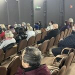 03.03.2022. Sandomierz. Port Kultury. Spotkanie w sprawie opłat w PEC / Grażyna Szlęzak-Wójcik / Radio Kielce