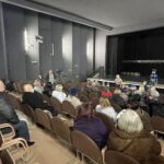 03.03.2022. Sandomierz. Port Kultury. Spotkanie w sprawie opłat w PEC / Grażyna Szlęzak-Wójcik / Radio Kielce