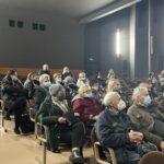 03.03.2022. Sandomierz. Port Kultury. Spotkanie w sprawie opłat w PEC / Grażyna Szlęzak-Wójcik / Radio Kielce