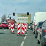 29.03.2022. Kielce. Ulica Sandomierska. Zmiany w organizacji ruchu / Jarosław Kubalski / Radio Kielce