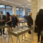 09.03.2022. Bratysława. Wystawa  biżuterii z krzemieniem pasiastym w Instytucie Polskim / Grażyna Szlęzak-Wójcik / Radio Kielce