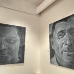 12.03.2022 Sandomierz. Galeria Biura Wystaw Artystycznych. Wystawa prac  Zbigniewa Burego / Grażyna Szlęzak-Wójcik / Radio Kielce