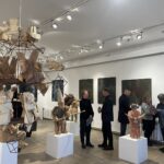 12.03.2022 Sandomierz. Galeria Biura Wystaw Artystycznych. Wystawa prac  Zbigniewa Burego / Grażyna Szlęzak-Wójcik / Radio Kielce