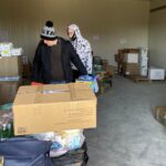 14.03.2022. Sandomierz. Zbiórka darów dla Ukrainy zorganizowana przez Caritas Diecezji Sandomierskiej / Grażyna Szlęzak-Wójcik / Radio Kielce