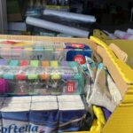 14.03.2022. Sandomierz. Zbiórka darów dla Ukrainy zorganizowana przez Caritas Diecezji Sandomierskiej / Grażyna Szlęzak-Wójcik / Radio Kielce