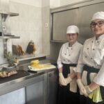 21.03.2022. Sandomierz. Zespół Szkół Gastronomicznych i Hotelarskich. Wiosenne gotowanie / Grażyna Szlęzak-Wójcik / Radio Kielce