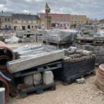 24.03.2022. Końskie. Przebudowa ul. Piłsudskiego / Magdalena Galas-Klusek / Radio Kielce