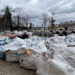 09.03.2022. Końskie. Remont ulicy Piłsudskiego / Magdalena Galas-Klusek / Radio Kielce