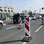 29.03.2022. Kielce. Ulica Sandomierska. Zmiany w organizacji ruchu / Jarosław Kubalski / Radio Kielce