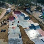 30.03.2022. Kielce. Skatepark / Jarosław Kubalski / Radio Kielce