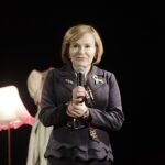 06.03.2022. Małogoszcz. Dzień Kobiet. Na zdjęciu: Anna Krupka - wiceminister sportu i turystyki / Jarosław Kubalski / Radio Kielce